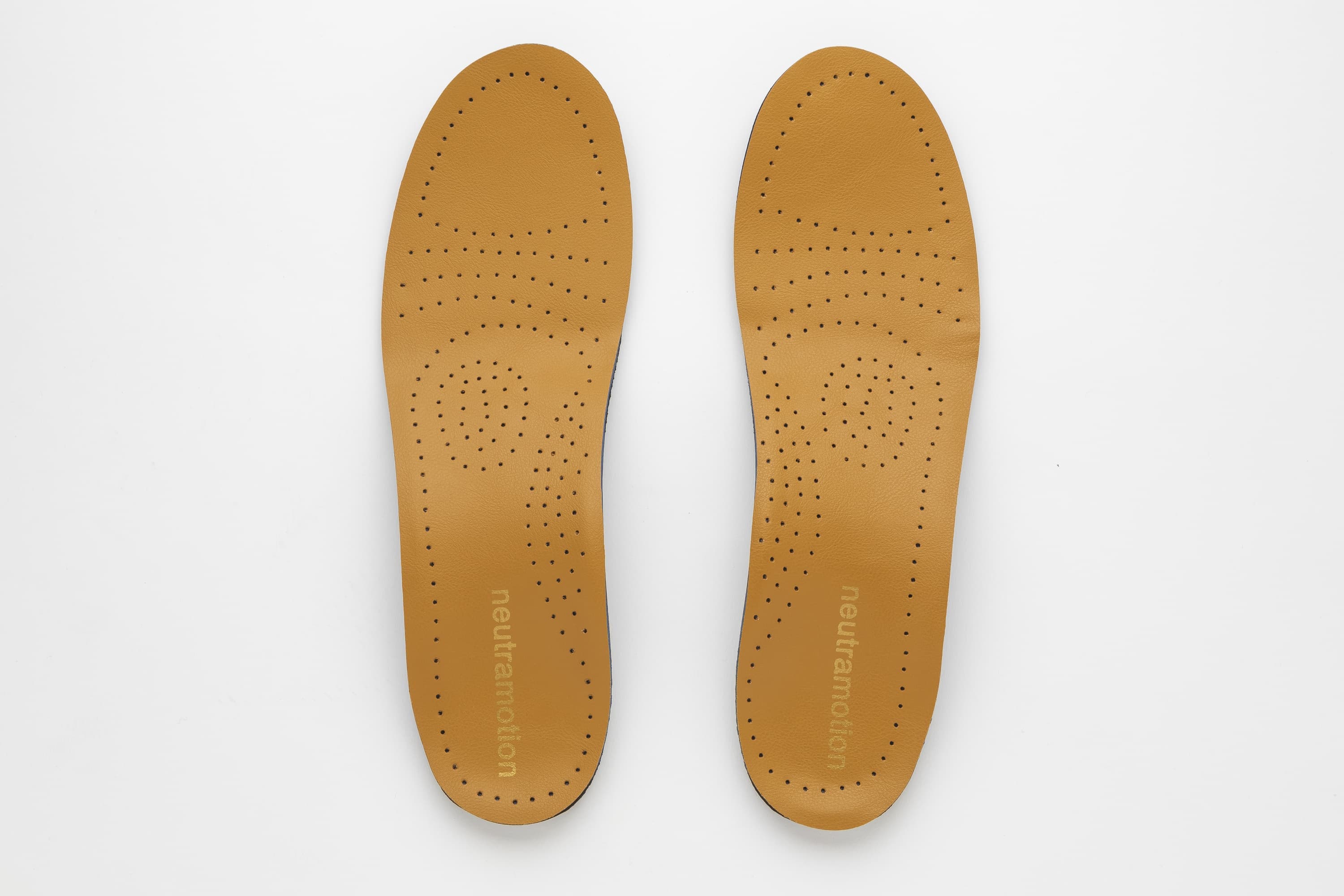 Presenting the Neutramotion Leather Insoles, which bring comfort to leather shoes and promote good posture.