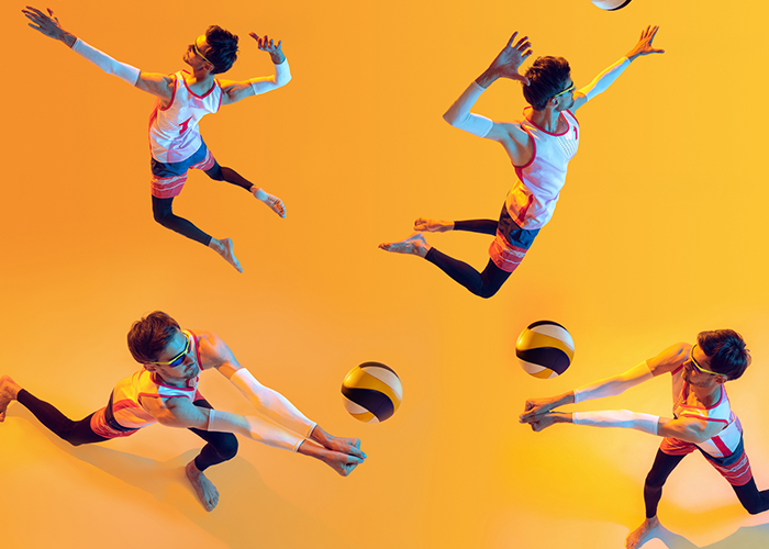 バレーボール、テニス、サッカーなどアクティブスポーツにも正しいバランスを保つ、ニュートラモーションスポーツライトインソールが最高です。