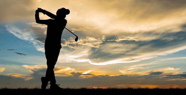 ゴルフとインソール。アドレス時の重心バランスを補正。トップでも右足のウエイトキープやインパクトでの下半身の踏ん張りと左サイドのキープが可能となります