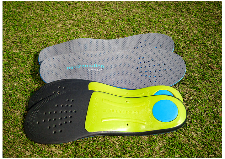 バランスを補正し、身体の歪みを正す、疲れにくいインソール。